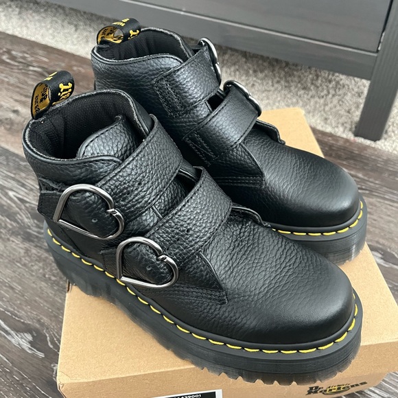 Dr. Marten Devon hearts boot black - Picture 6 of 8